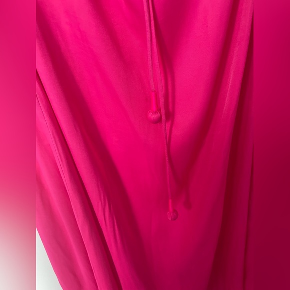 NWT FARM Rio Pink Cutout Maxi Dress - Picture 7 of 7